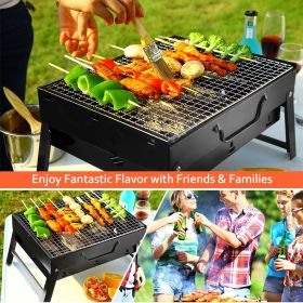 Foldable Smoker Grill Portable Lightweight BBQ Charcoal Grill for Camping Picnics Garden Grilling RV Travel Foldable Smoker Grill Portable Lightweight BBQ Charcoal Grill for Camping Picnics Garden Grilling RV Travel